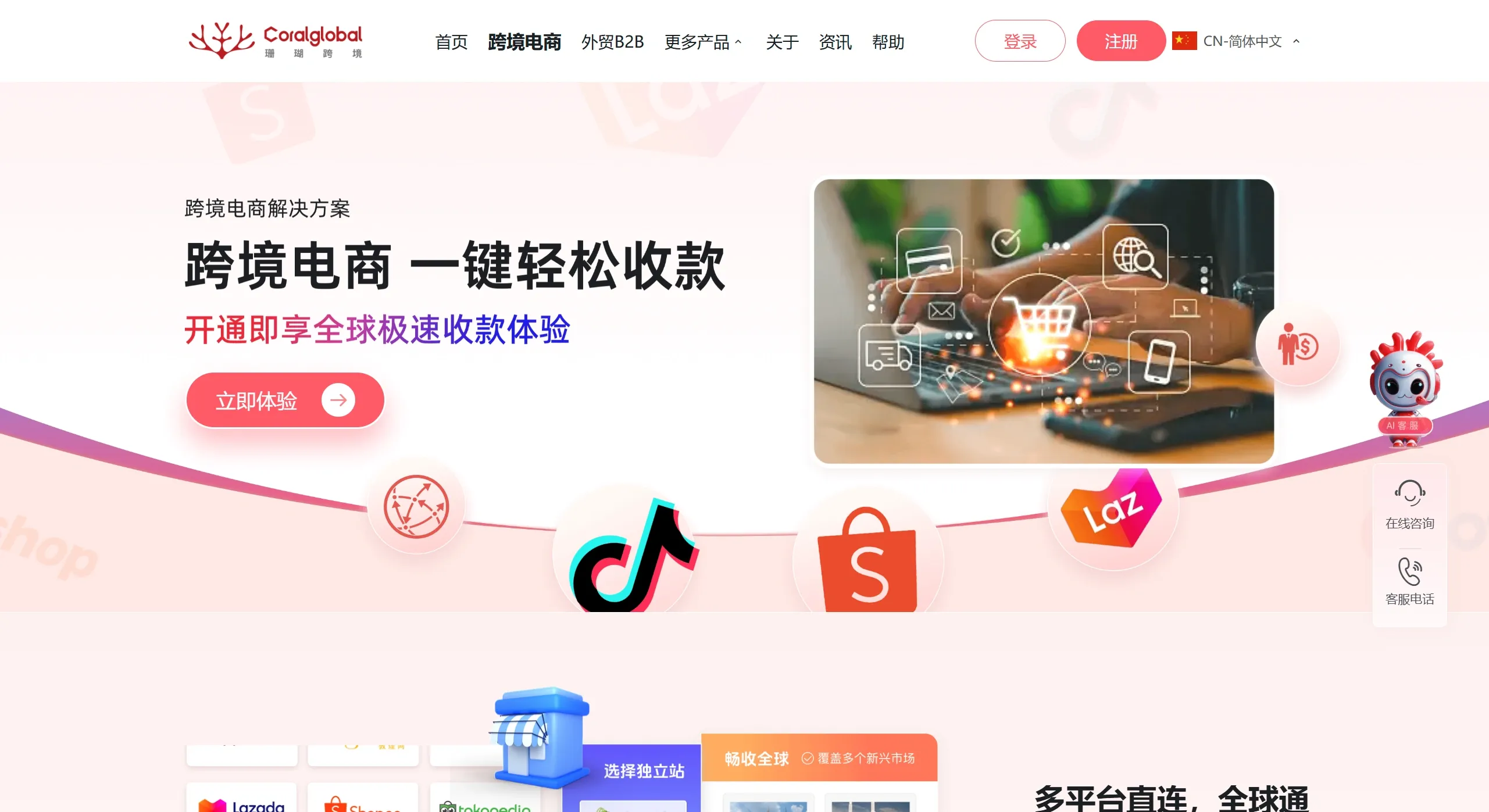 珊瑚跨境核心优势