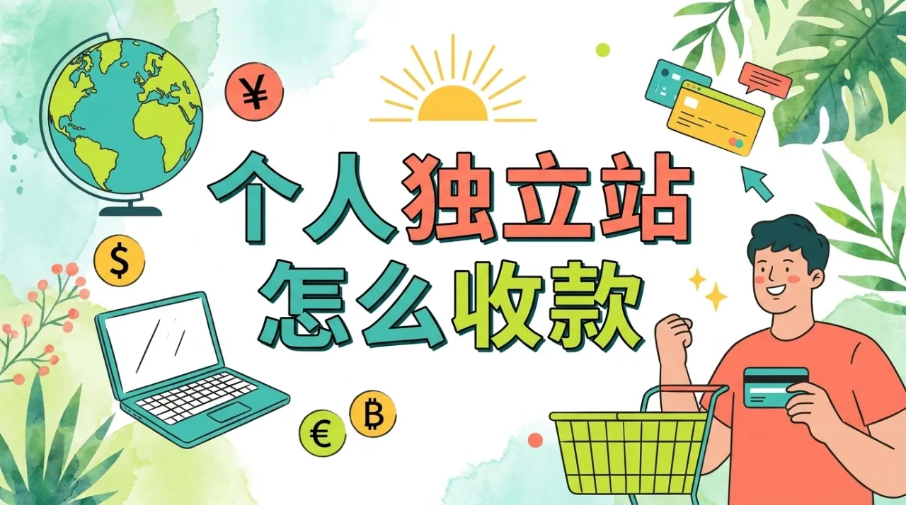 个人独立站怎么收款