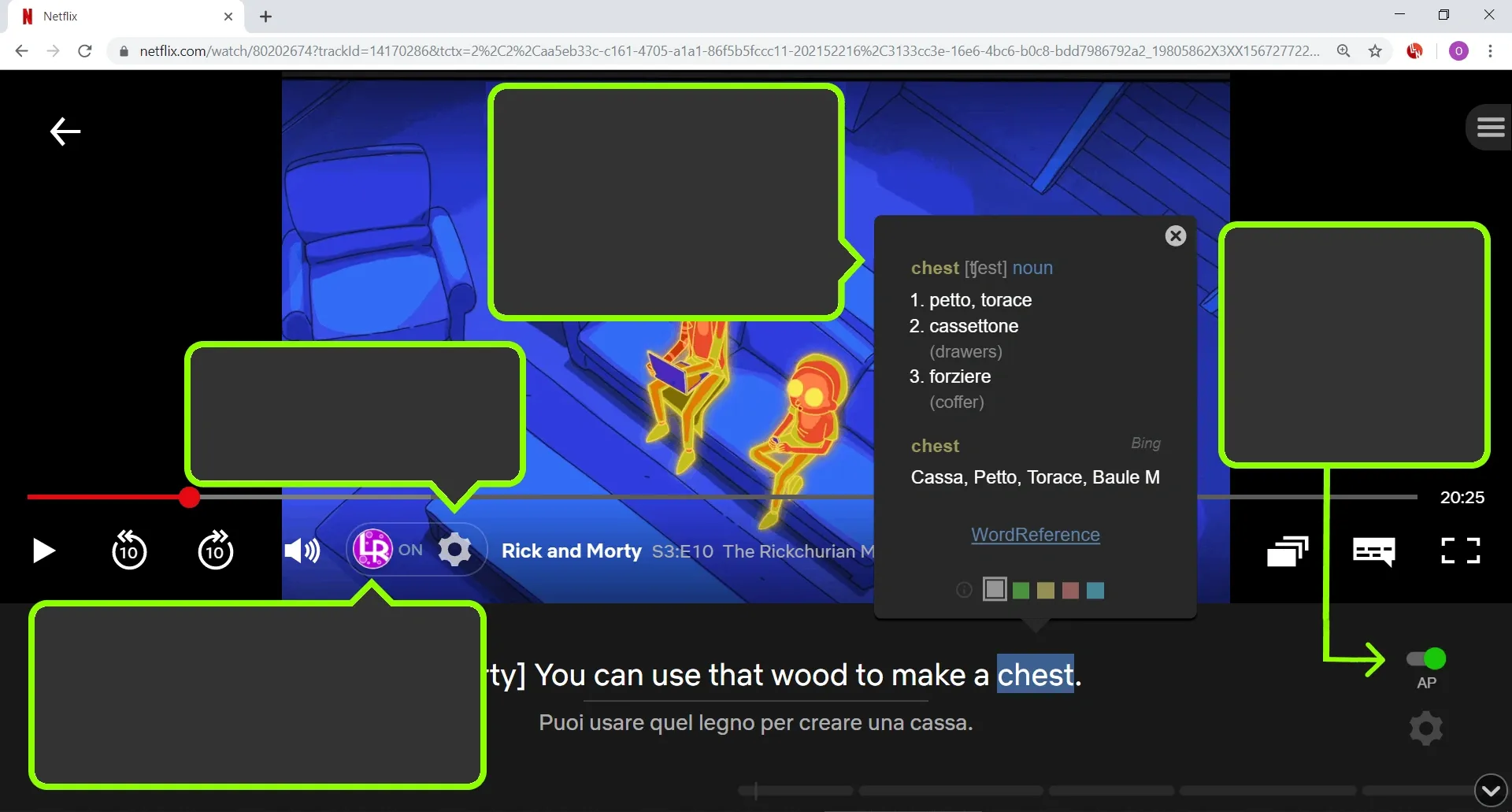 LanguageReactor怎么用