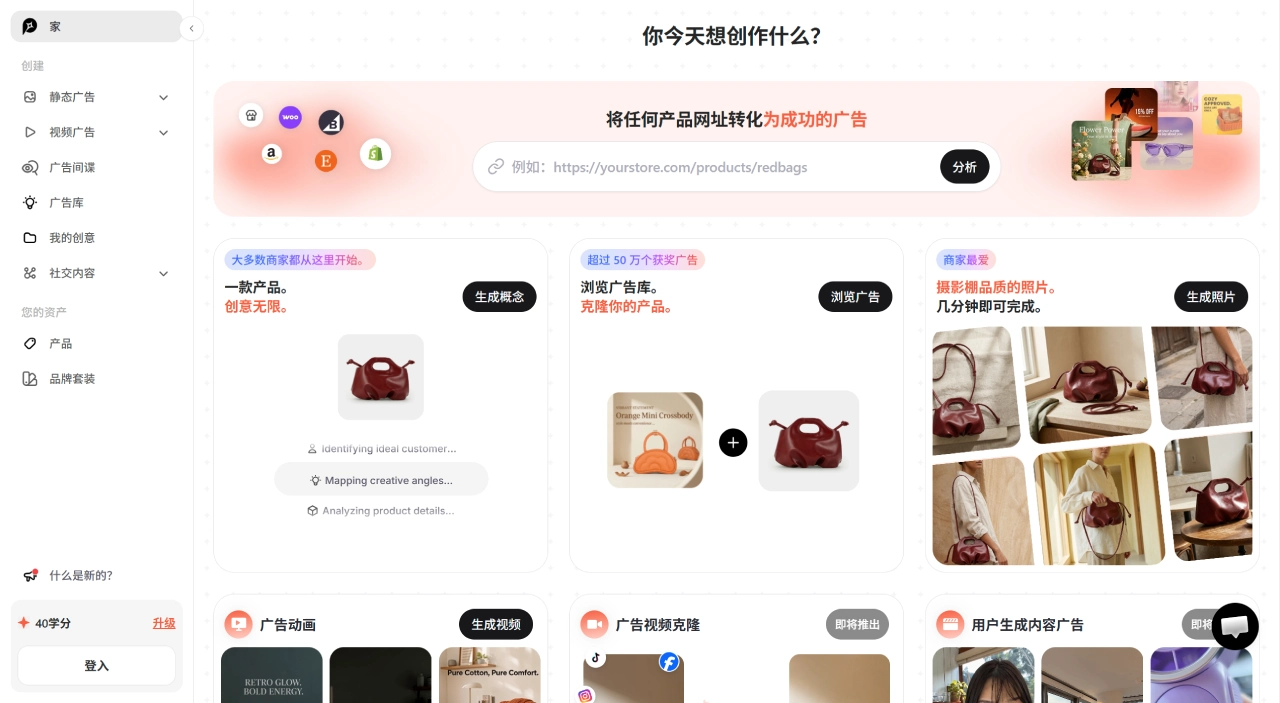 Promer - 助力电商广告制胜的AI广告创意平台 - app.promer.ai