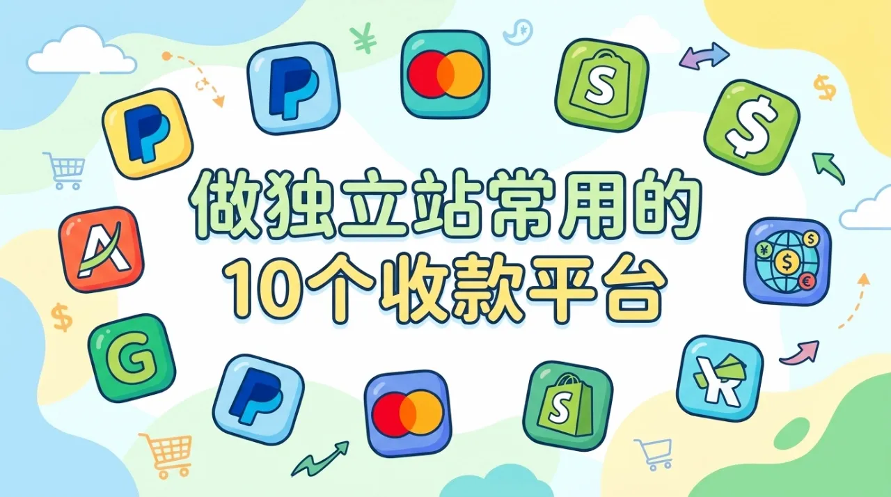 2026做独立站常用的10个收款平台